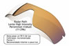 Oakley Radar Path Lente High Intensity Persimmon Iridium (11-276)
